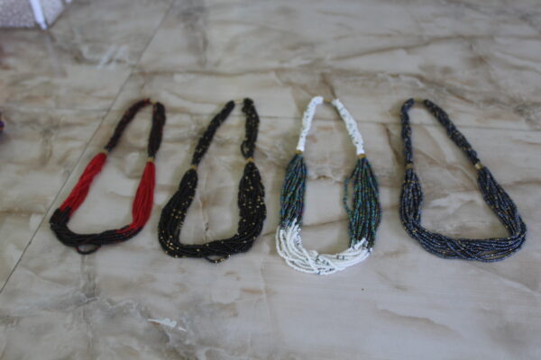 Beaded Ethnic Fashion Necklace - Image 2